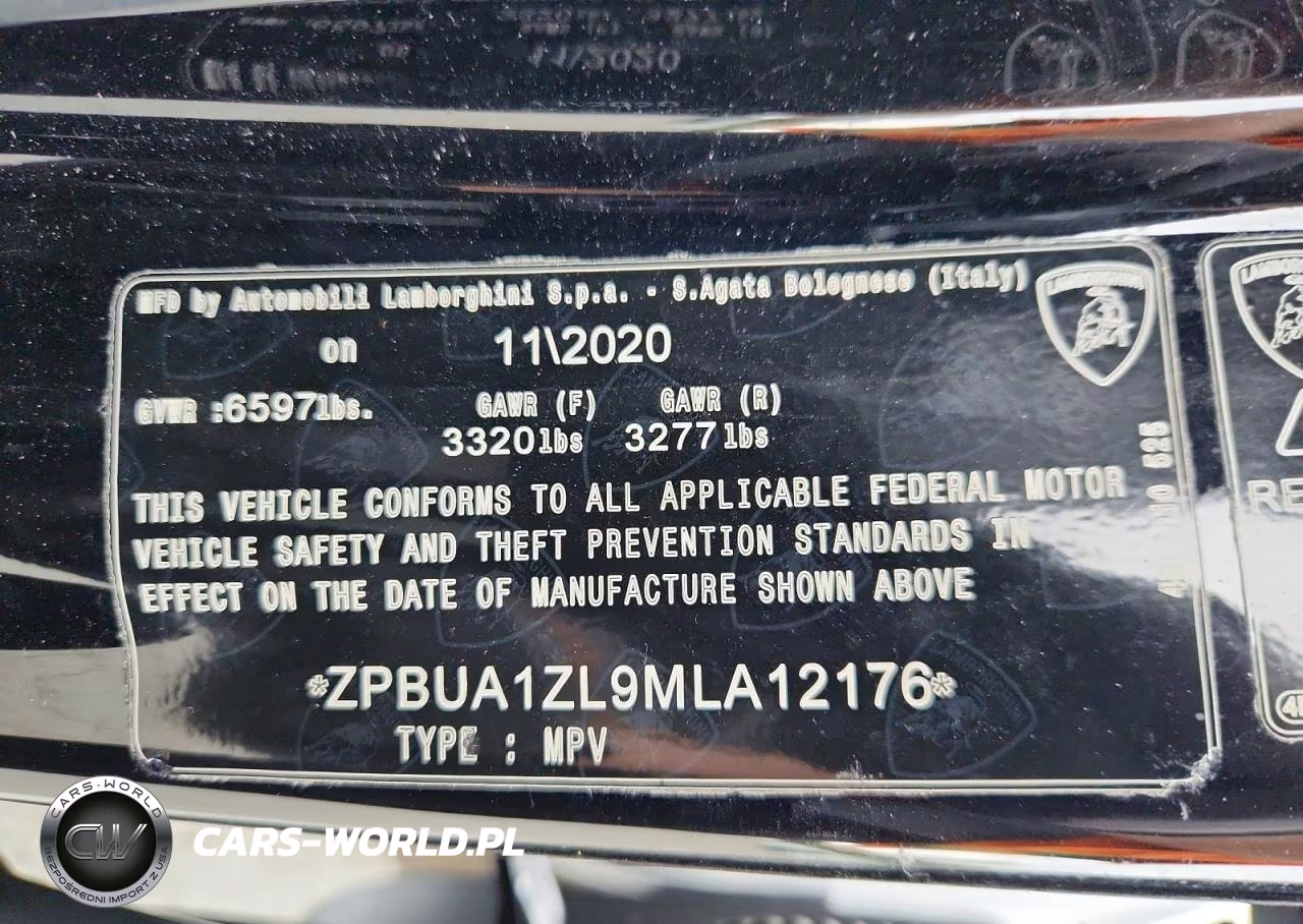 2021 Lamborghini Urus S VIN:ZPBUA1ZL9MLA12176 - 13