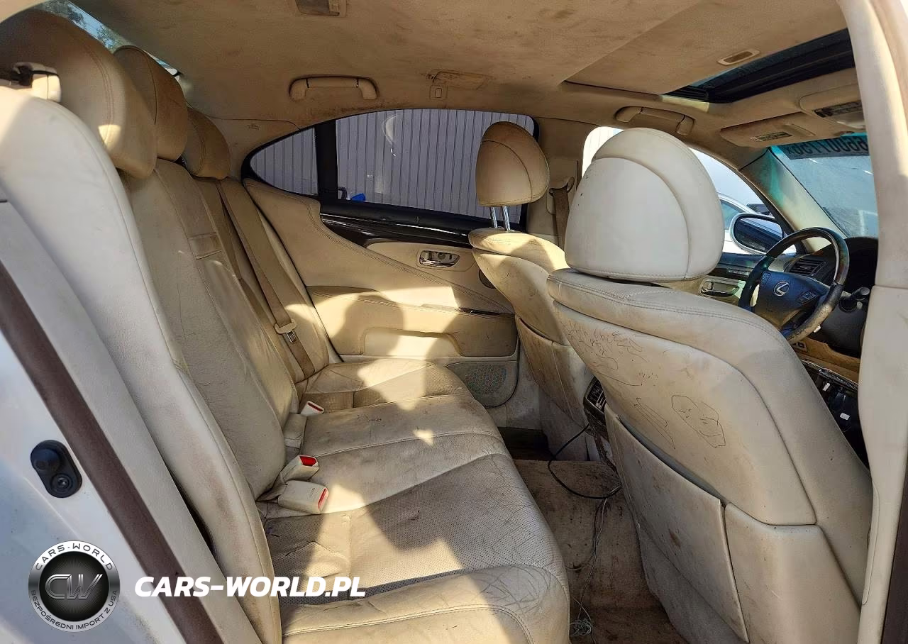 2007 Lexus Ls 460 VIN:JTHBL46F375018376 - 10