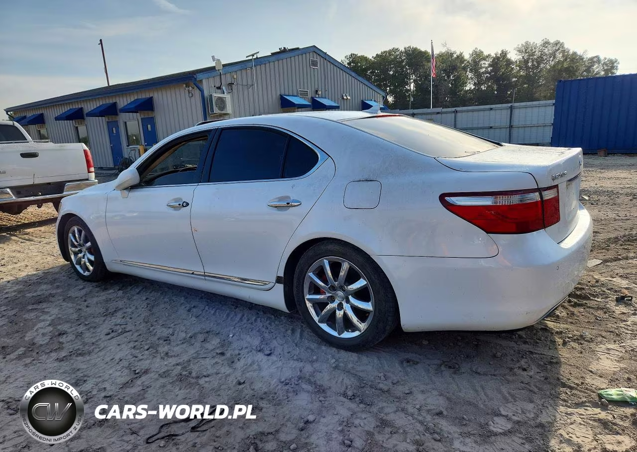 2007 Lexus Ls 460 VIN:JTHBL46F375018376 - 2