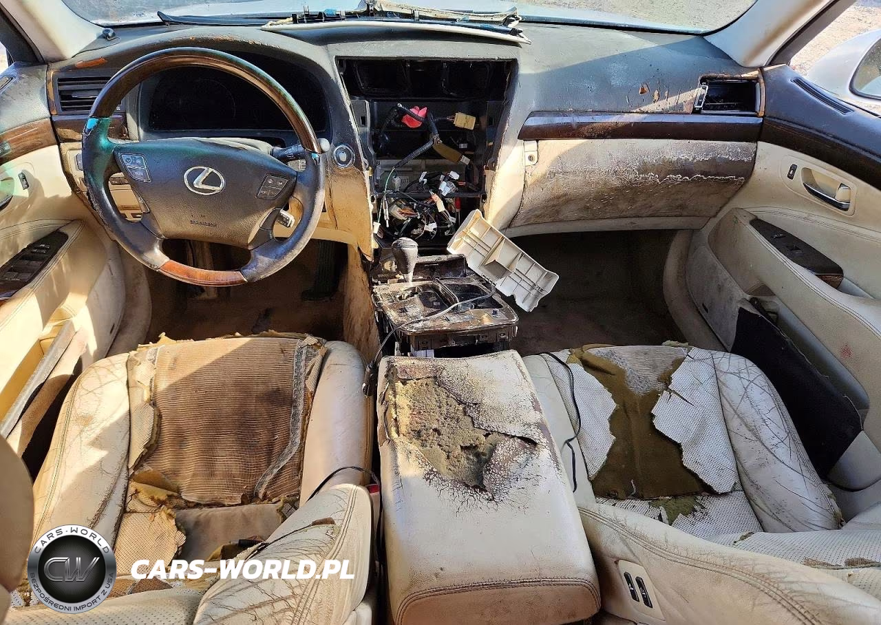 2007 Lexus Ls 460 VIN:JTHBL46F375018376 - 8