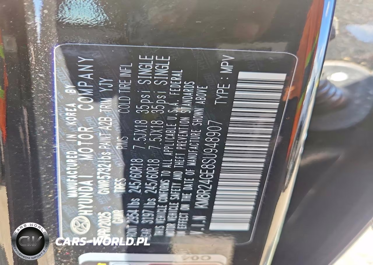 2025 Hyundai Palisade Sel VIN:KM8R24GE8SU948907 - 14