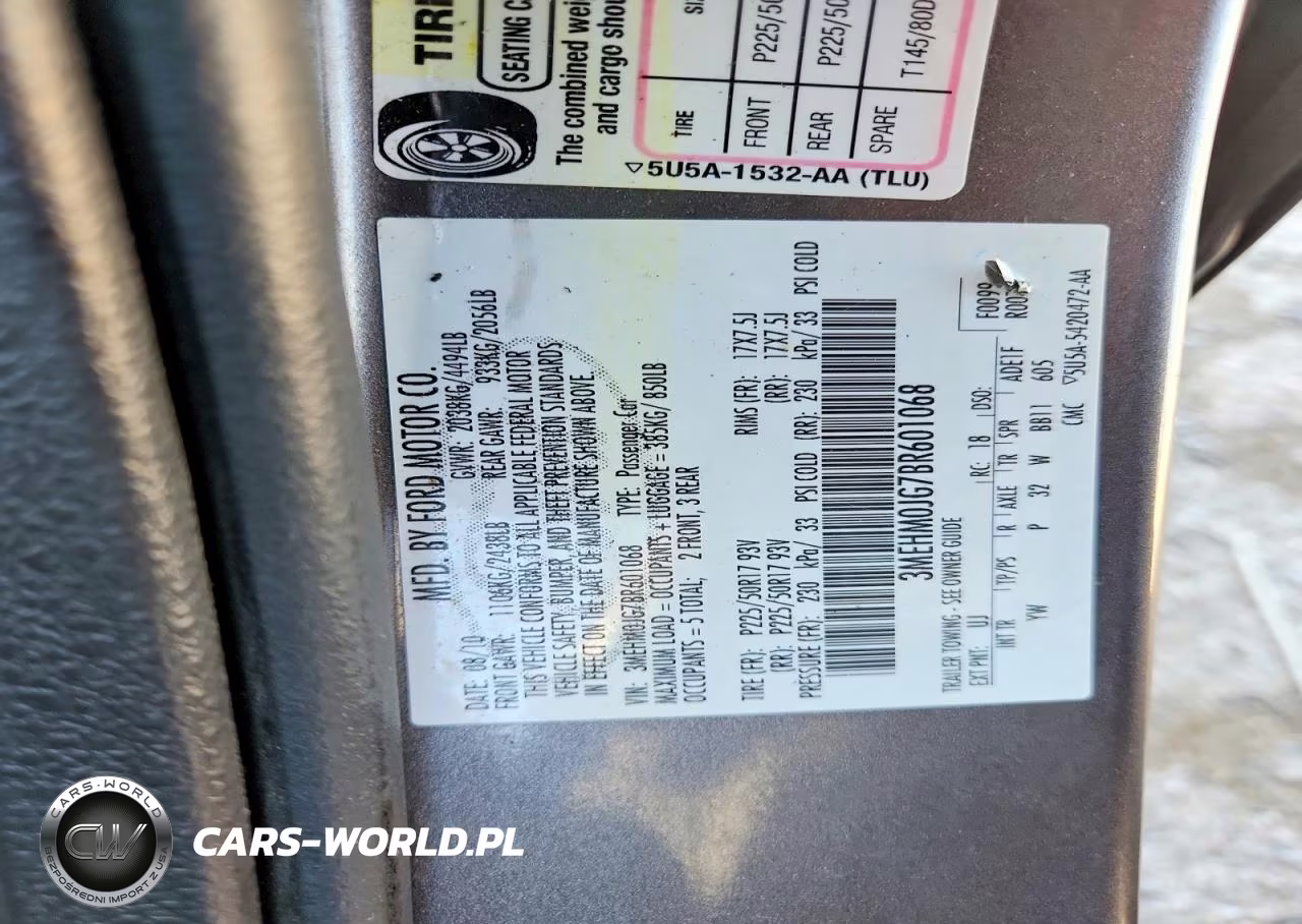 2011 Mercury Milan Premier VIN:3MEHM0JG7BR601068 - 12