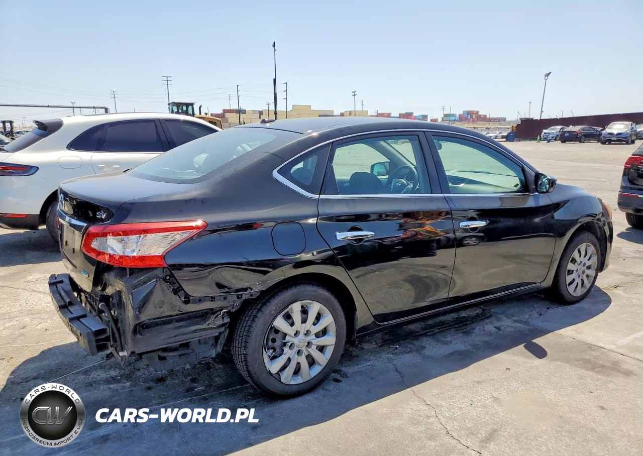 2014 Nissan Sentra Sv VIN:3N1AB7AP2EY201465 - 3
