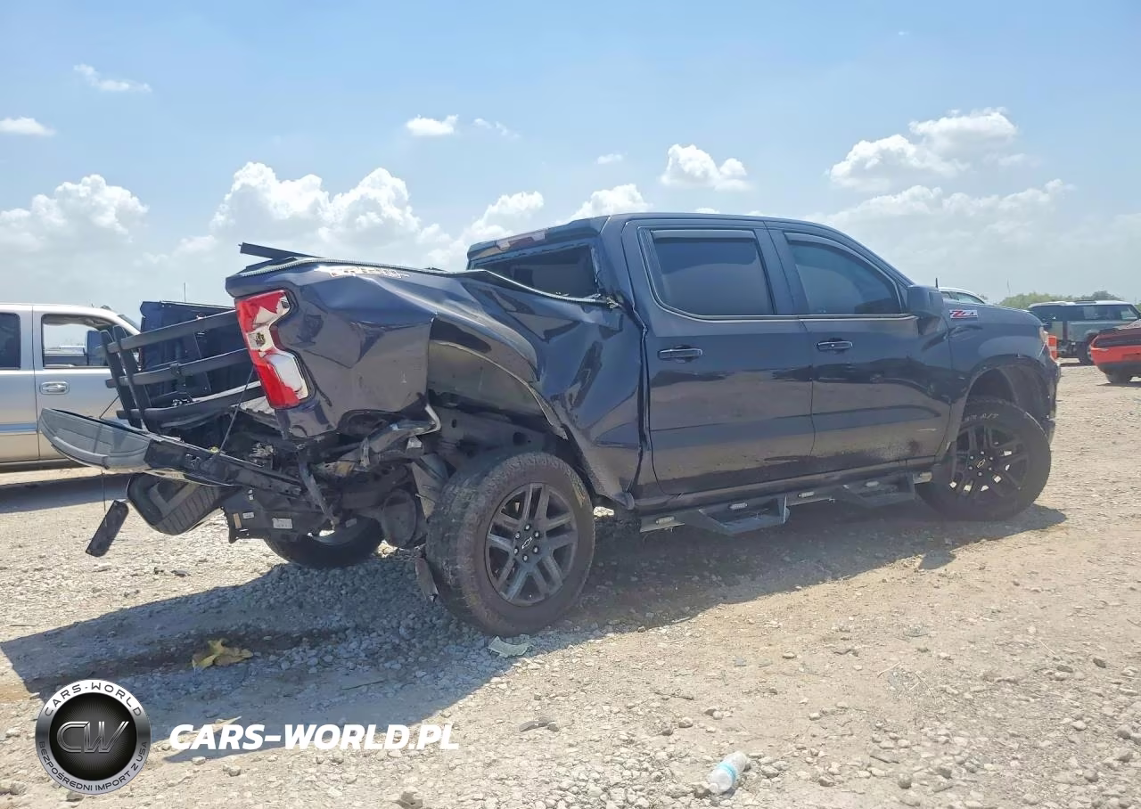 2022 Chevrolet Silverado K1500 Lt Trail Boss VIN:3GCPDFEK8NG649421 - 3