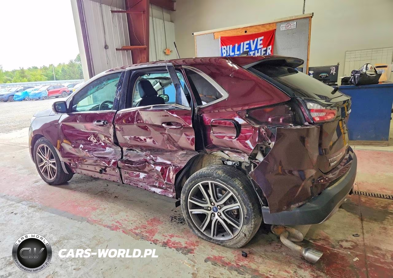 2021 Ford Edge Titanium VIN:2FMPK4K91MBA49588 - 2