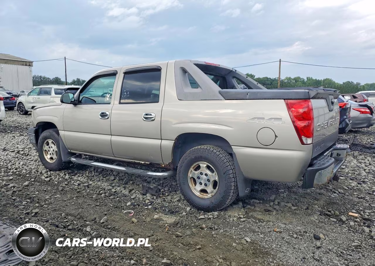 2005 Chevrolet Avalanche K1500 VIN:3GNEK12Z35G215772 - 2