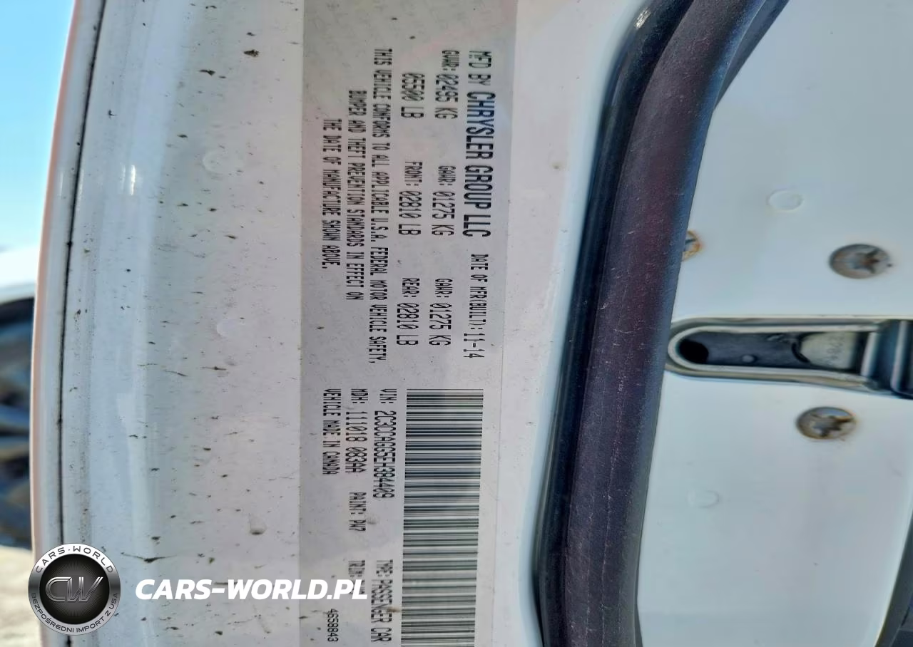 2014 Chrysler 300 S VIN:2C3CCAGG5EH384409 - 13