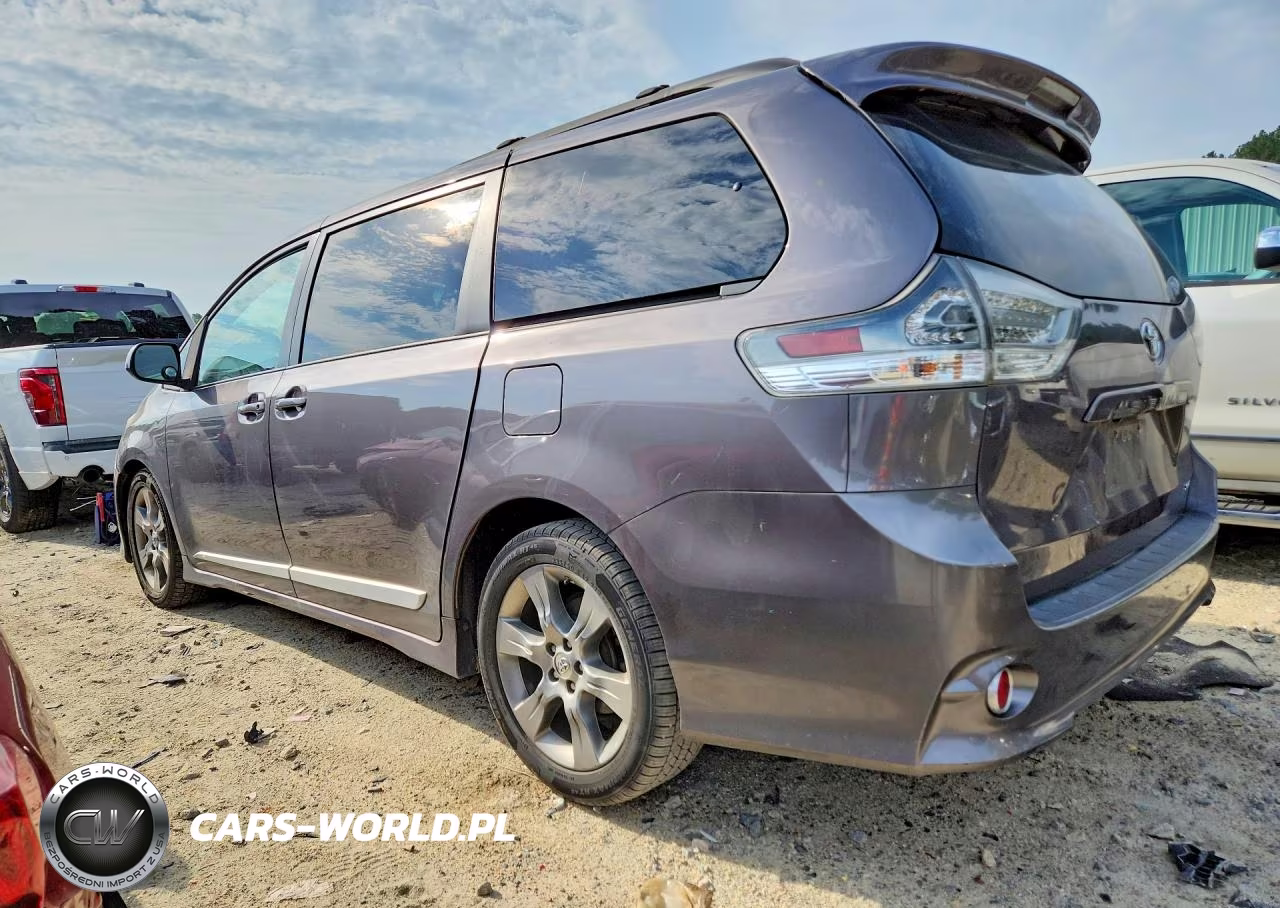 2012 Toyota Sienna Sport VIN:5TDXK3DC7CS259780 - 2