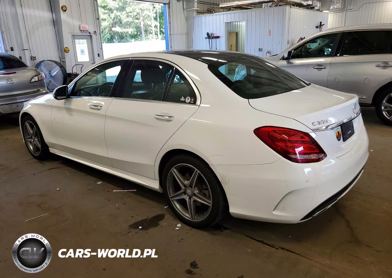 2016 Mercedes-Benz C 300 4Matic VIN:55SWF4KB1GU167492 - 2