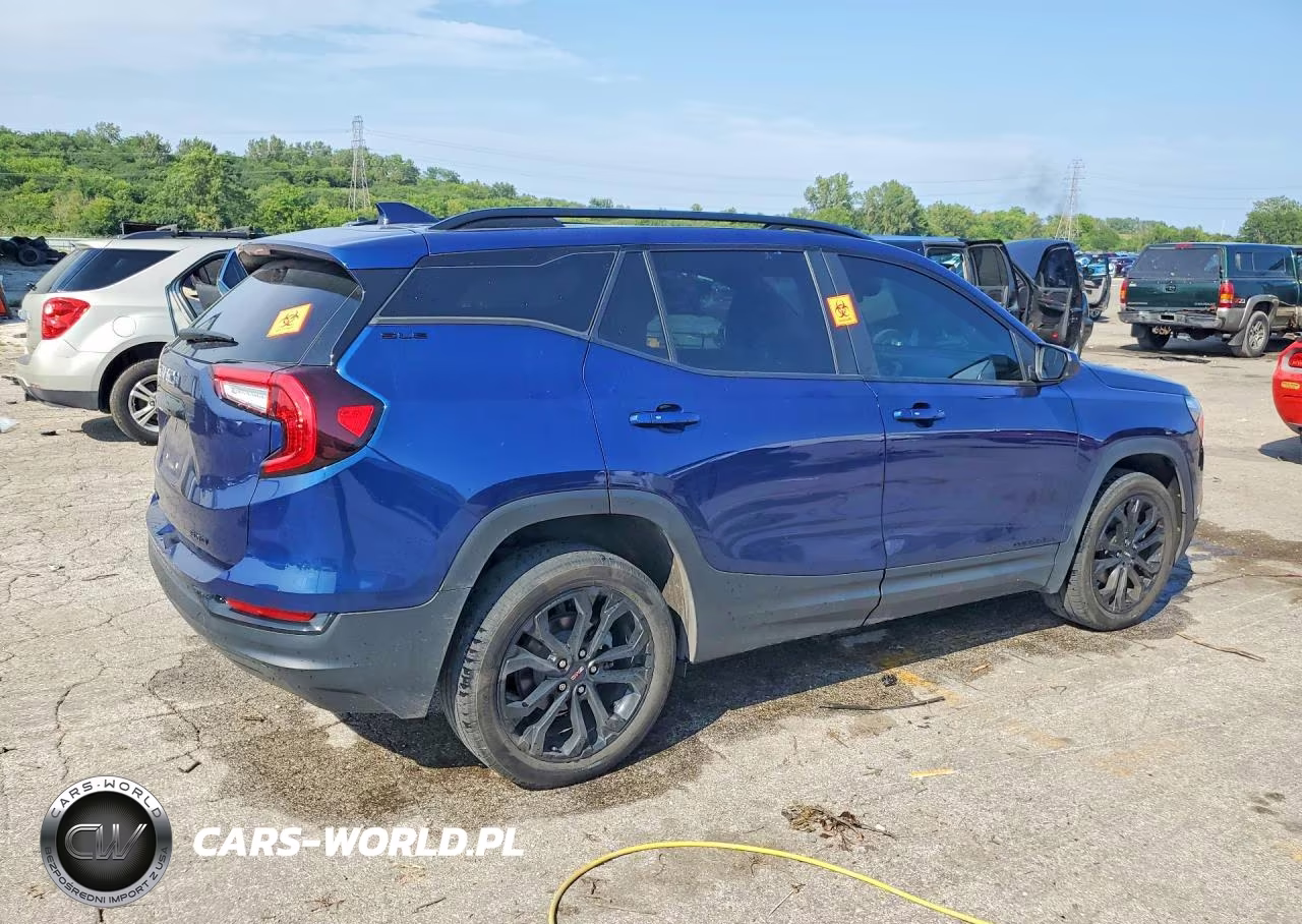 2022 GMC Terrain Sle VIN:3GKALTEV8NL180165 - 3