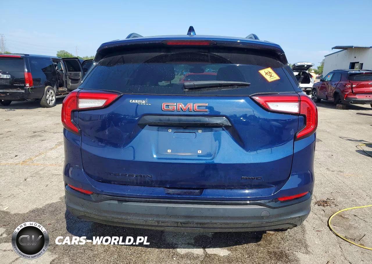 2022 GMC Terrain Sle VIN:3GKALTEV8NL180165 - 6
