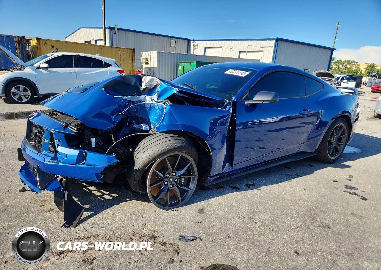 2024 Ford Mustang Dark Horse VIN:1FA6P8R01R5501072 - 1