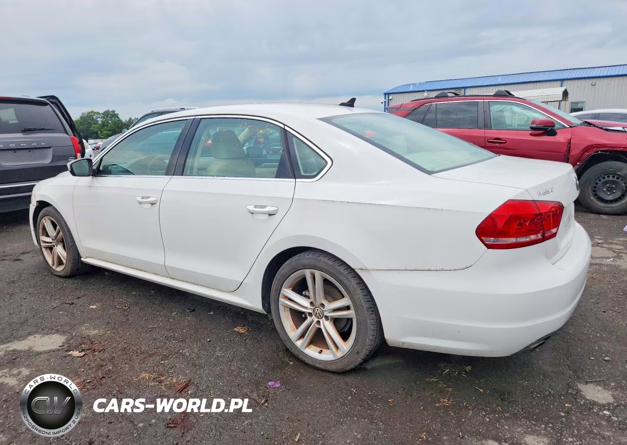 2014 Volkswagen Passat Se VIN:1VWBT7A39EC087790 - 2