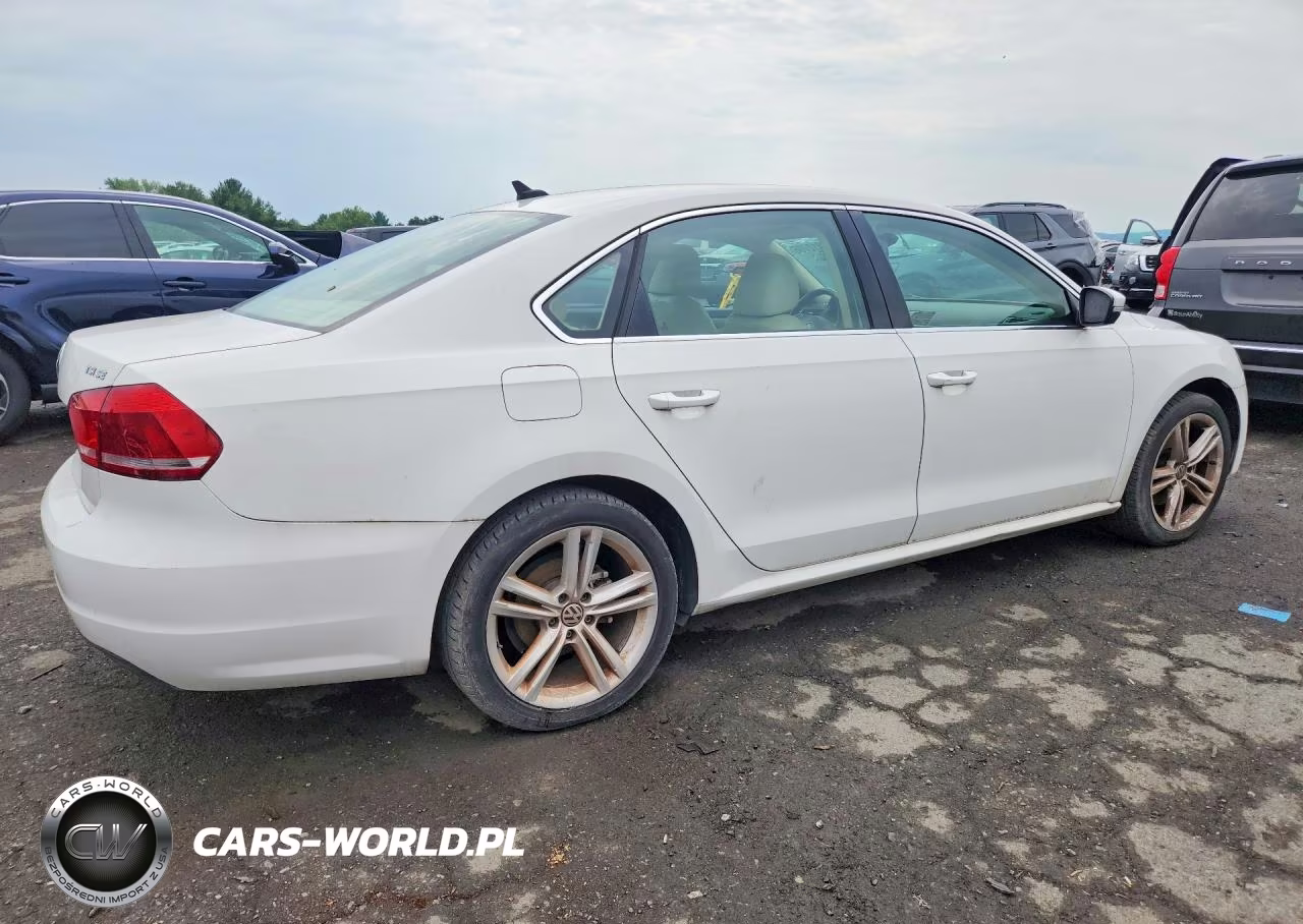 2014 Volkswagen Passat Se VIN:1VWBT7A39EC087790 - 3