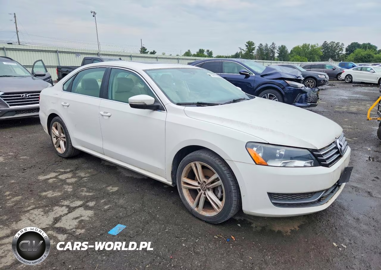 2014 Volkswagen Passat Se VIN:1VWBT7A39EC087790 - 4