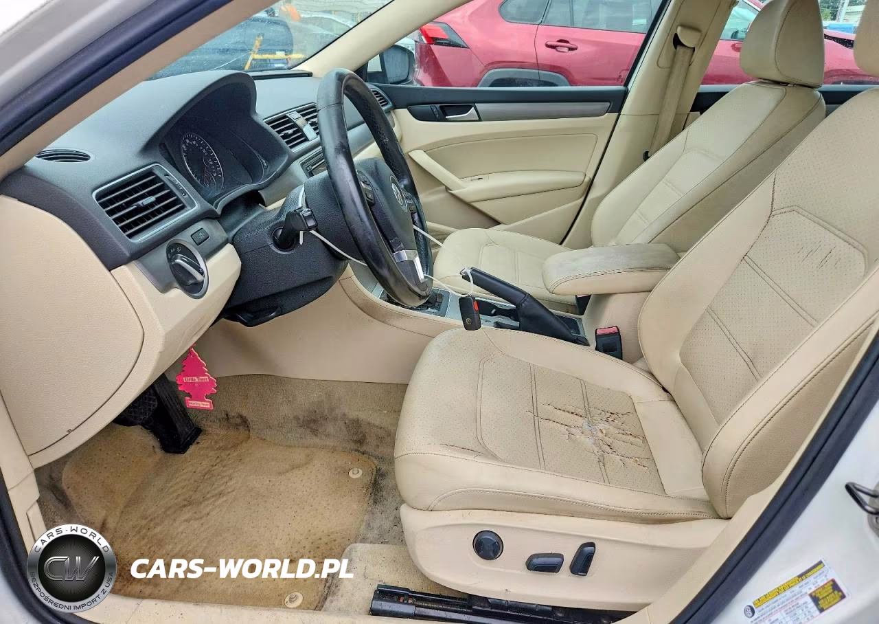 2014 Volkswagen Passat Se VIN:1VWBT7A39EC087790 - 7
