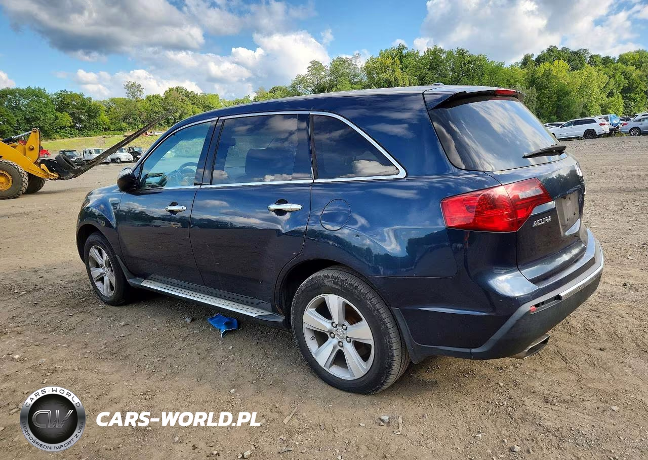 2010 Acura Mdx VIN:2HNYD2H26AH516413 - 2