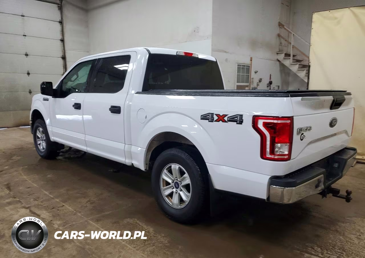 2017 Ford F150 Supercrew VIN:1FTEW1EF0HKD26629 - 2