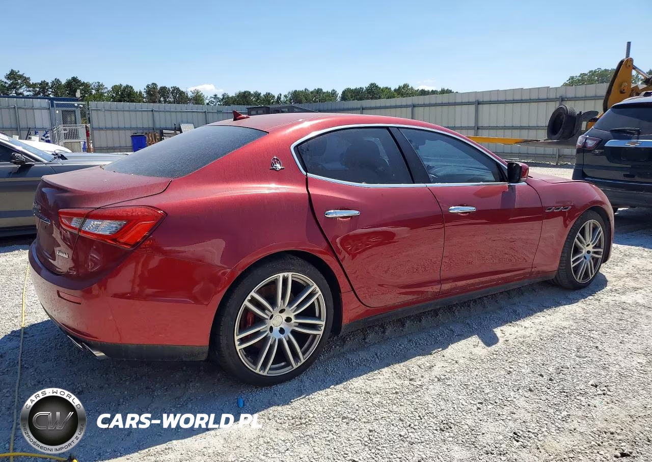 2015 Maserati Ghibli VIN:ZAM57XSAXF1155122 - 3