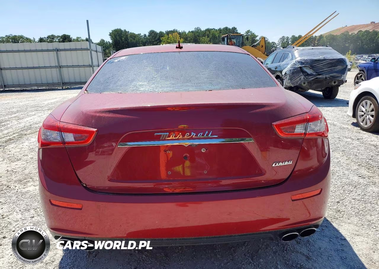 2015 Maserati Ghibli VIN:ZAM57XSAXF1155122 - 6