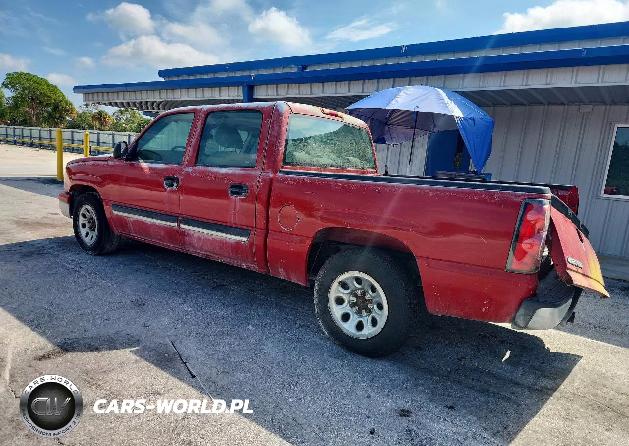 2007 Chevrolet Silverado C1500 Classic Crew Cab VIN:2GCEC13V771165391 - 2
