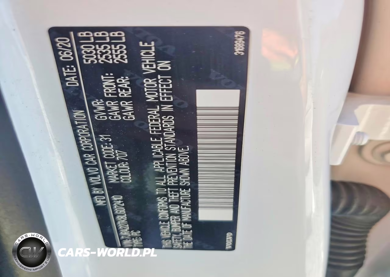 2020 Volvo S60 T6 Momentum VIN:7JRA22TK8LG072410 - 12
