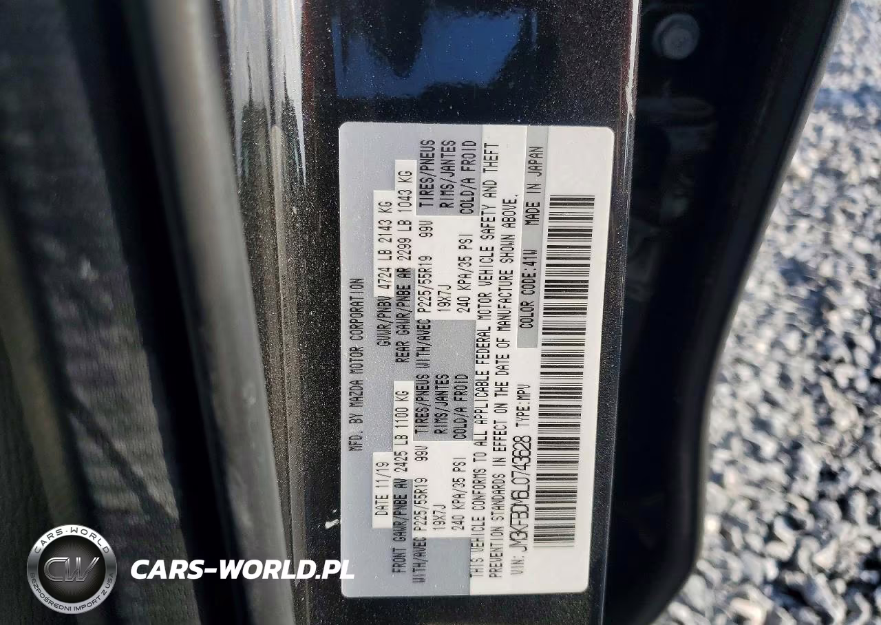 2020 Mazda Cx-5 Grand Touring VIN:JM3KFBDM6L0743628 - 13