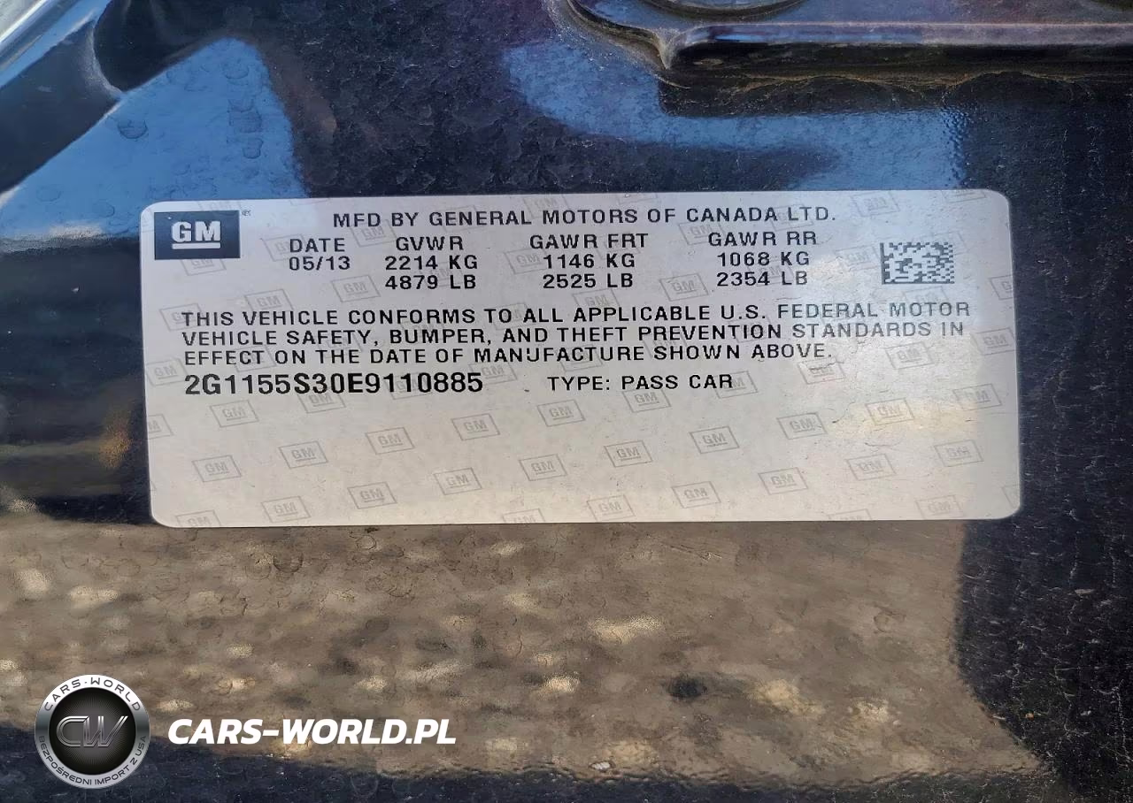 2014 Chevrolet Impala Ltz VIN:2G1155S30E9110885 - 12