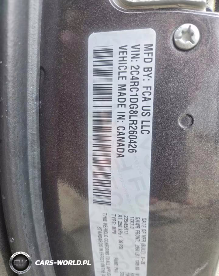 2020 Chrysler Voyager Lxi VIN:2C4RC1DG8LR260426 - 10