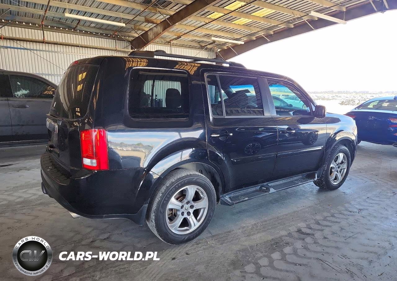 2012 Honda Pilot Ex VIN:5FNYF3H49CB019078 - 3