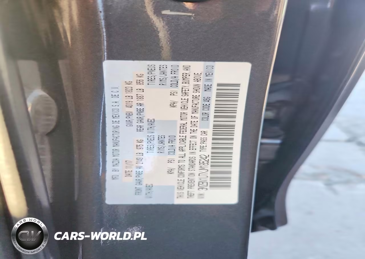 2018 Mazda 3 Sport VIN:3MZBN1U7XJM185242 - 12