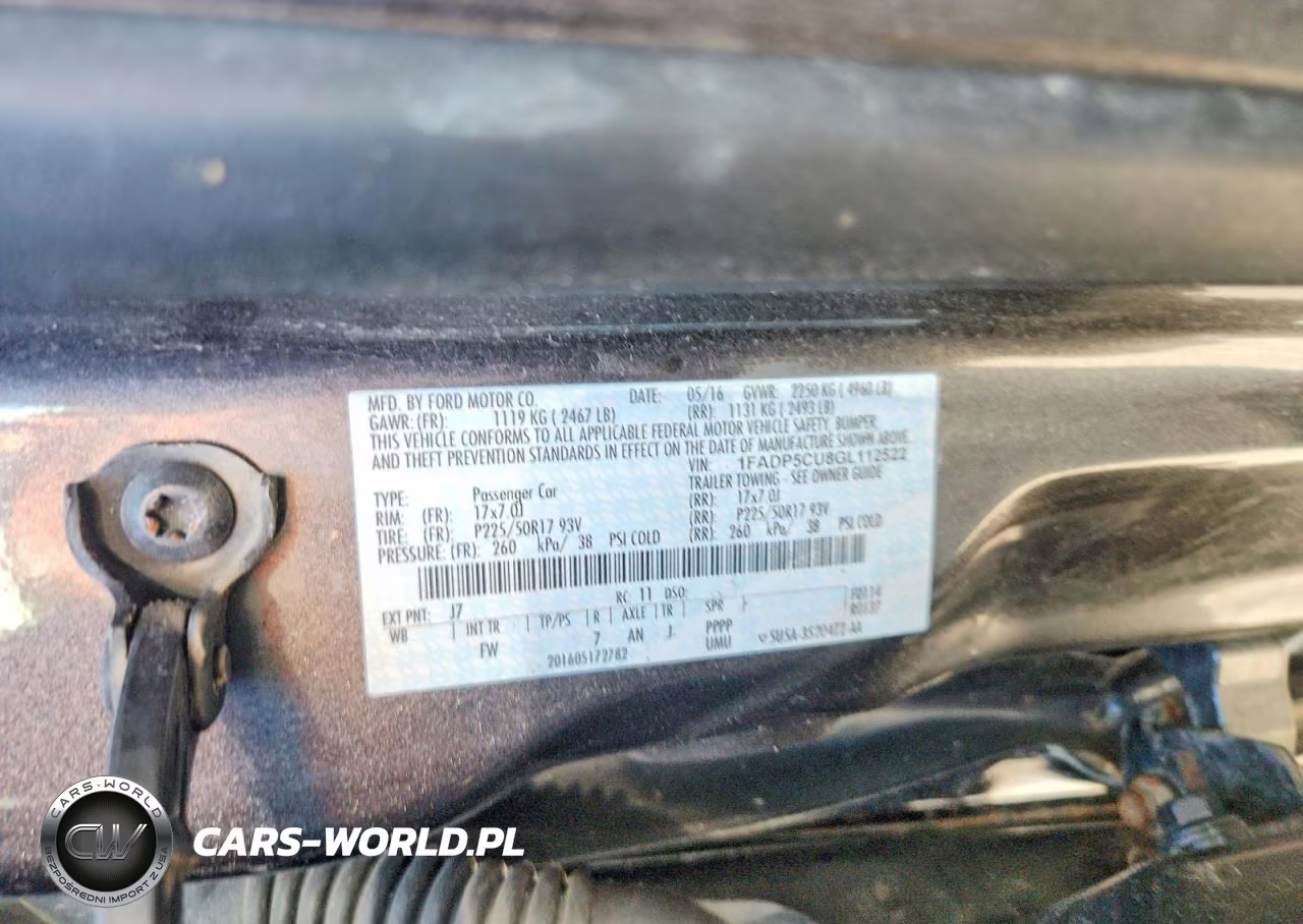 2016 Ford C-Max Premium Sel VIN:1FADP5CU8GL112522 - 12