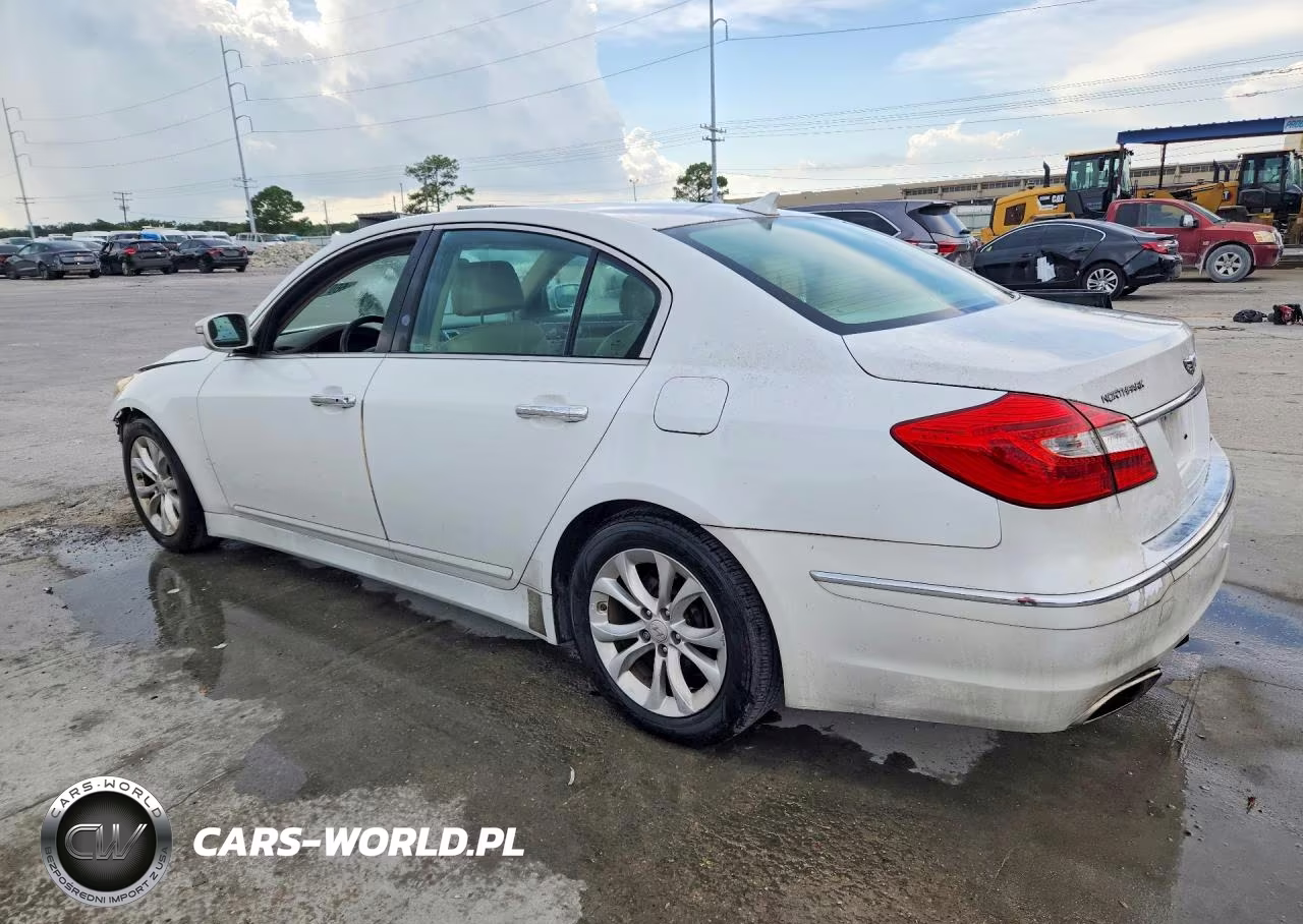 2012 Hyundai Genesis 3.8L VIN:KMHGC4DD4CU167089 - 2
