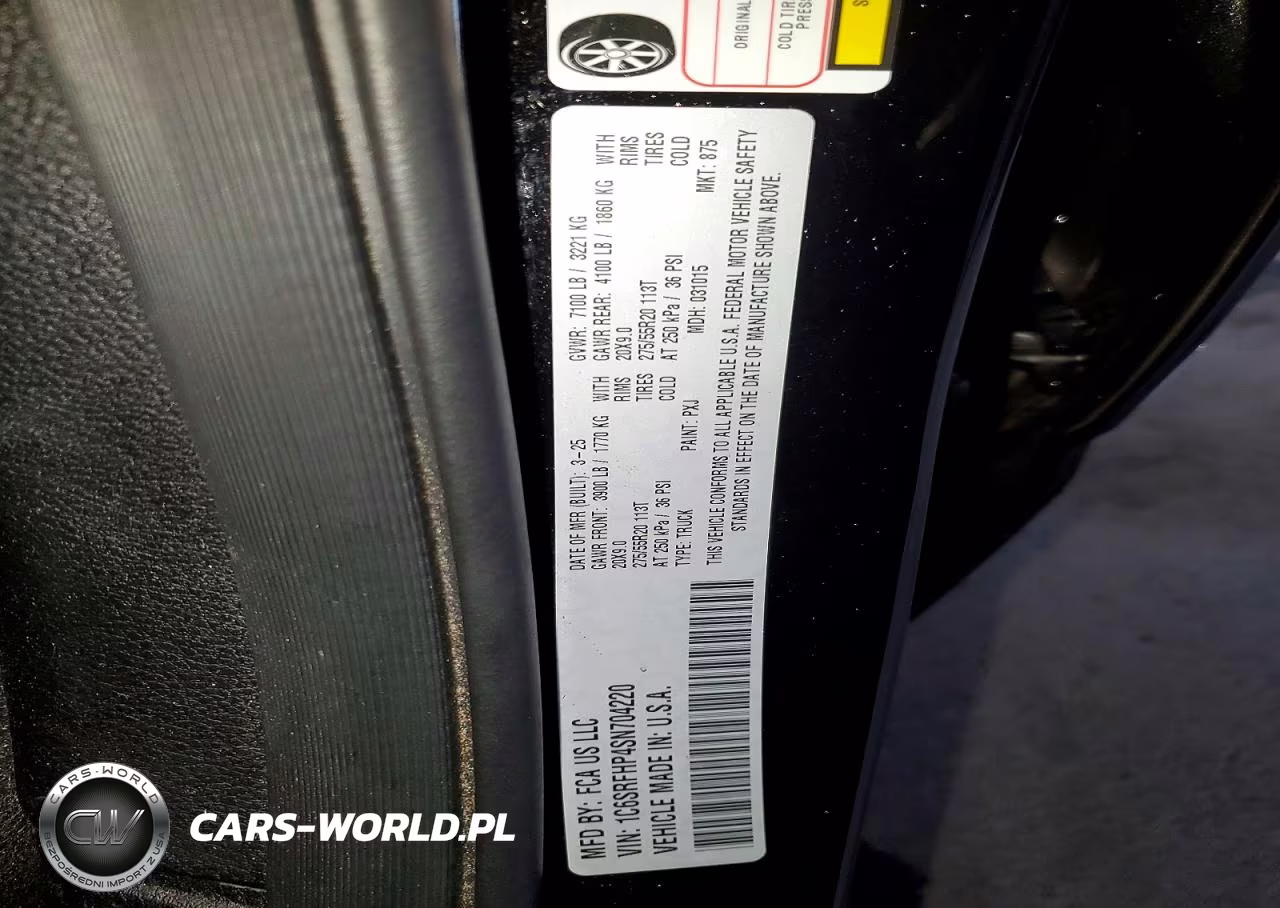 2025 Ram 1500 Limited VIN:1C6SRFHP4SN704220 - 12