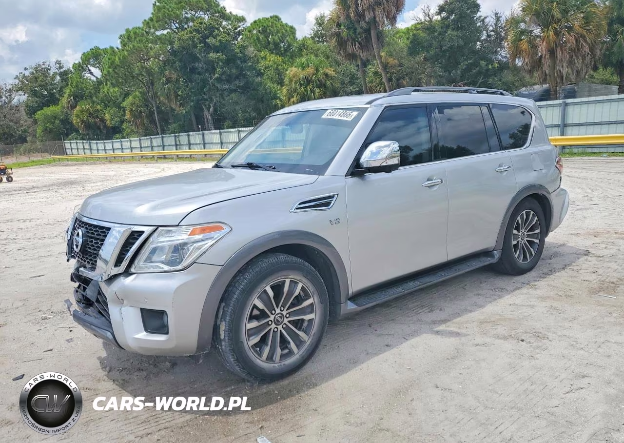 2020 Nissan Armada Sl VIN:JN8AY2NC7L9621137 - 1