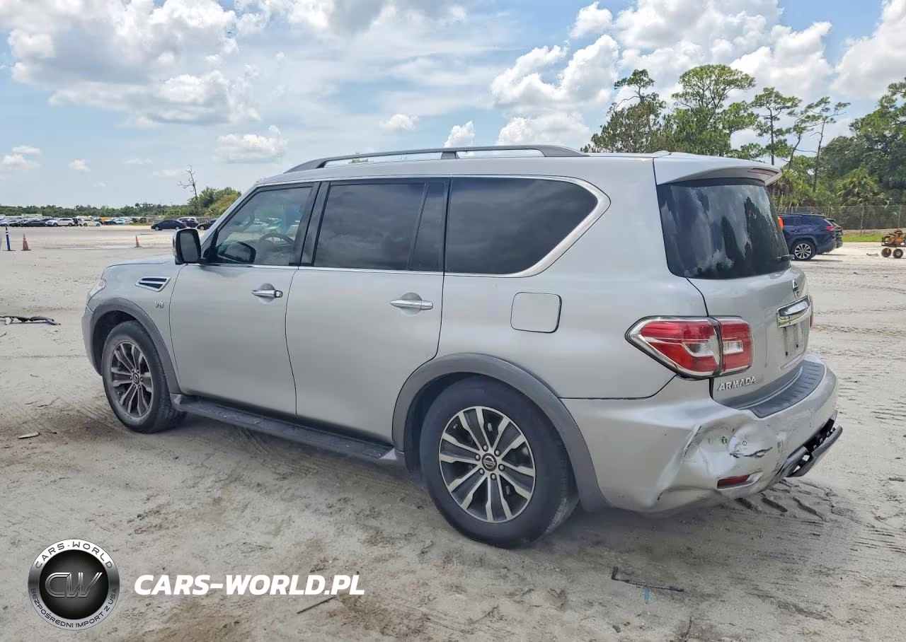 2020 Nissan Armada Sl VIN:JN8AY2NC7L9621137 - 2