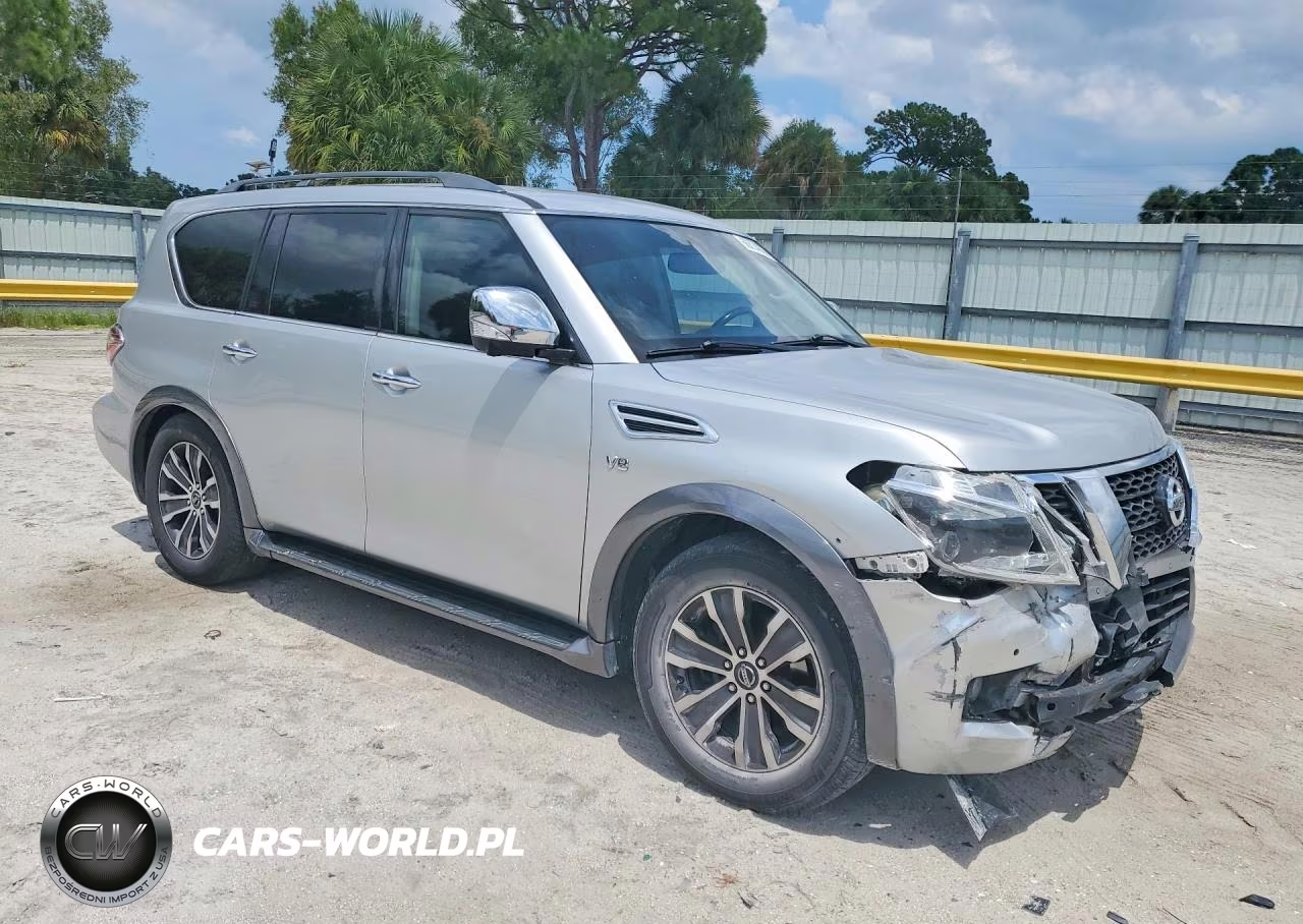 2020 Nissan Armada Sl VIN:JN8AY2NC7L9621137 - 4