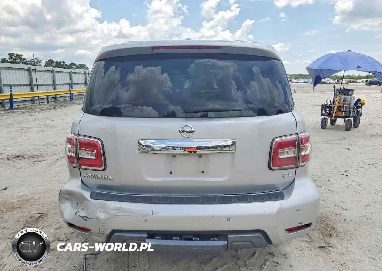 2020 Nissan Armada Sl VIN:JN8AY2NC7L9621137 - 6