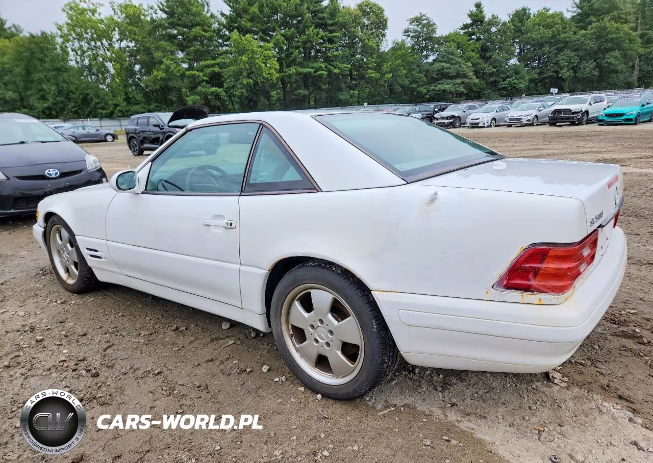 2000 Mercedes-Benz Sl 500 VIN:WDBFA68F8YF194738 - 2