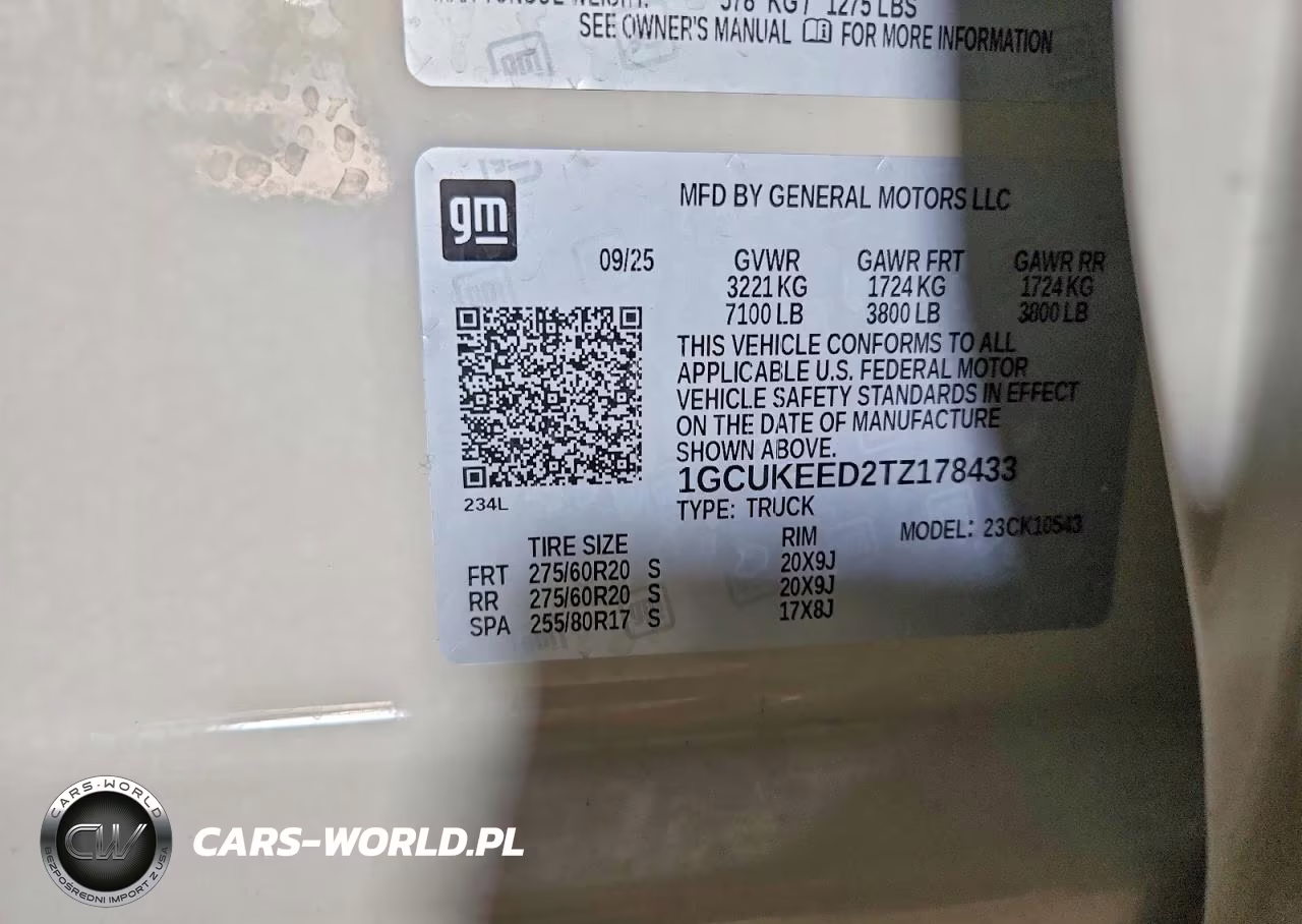 2026 Chevrolet Silverado K1500 Rst VIN:1GCUKEED2TZ178433 - 12
