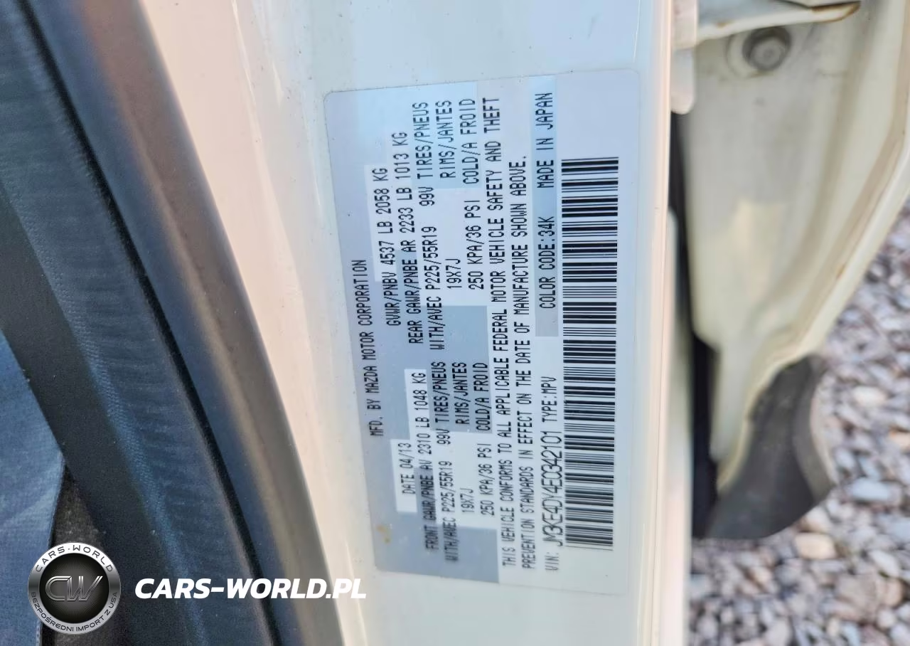 2014 Mazda Cx-5 Gt VIN:JM3KE4DY4E0342101 - 13