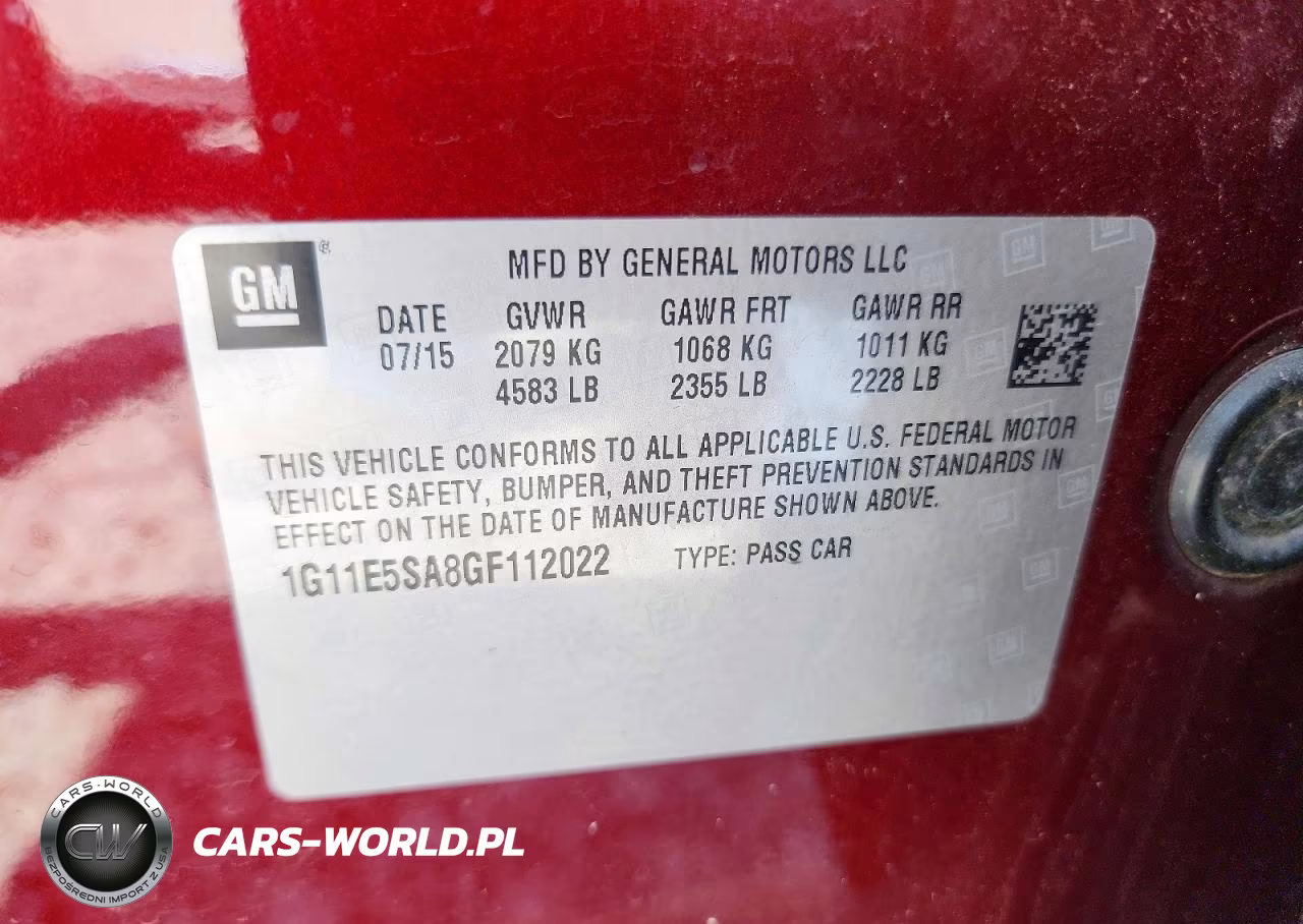 2016 Chevrolet Malibu Limited Ltz VIN:1G11E5SA8GF112022 - 12
