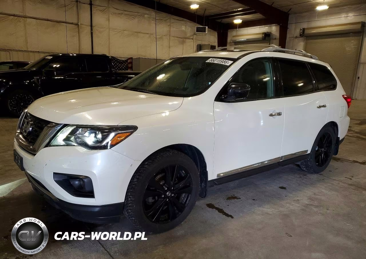 2017 Nissan Pathfinder Platinum VIN:5N1DR2MM8HC673222 - 1
