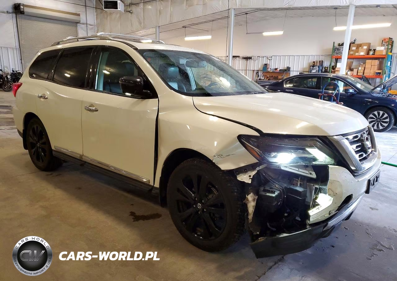 2017 Nissan Pathfinder Platinum VIN:5N1DR2MM8HC673222 - 4