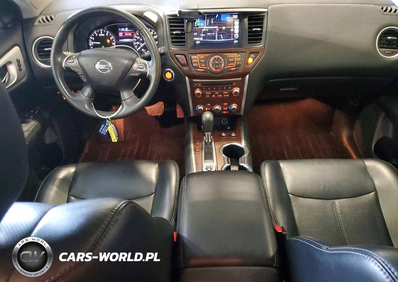 2017 Nissan Pathfinder Platinum VIN:5N1DR2MM8HC673222 - 8