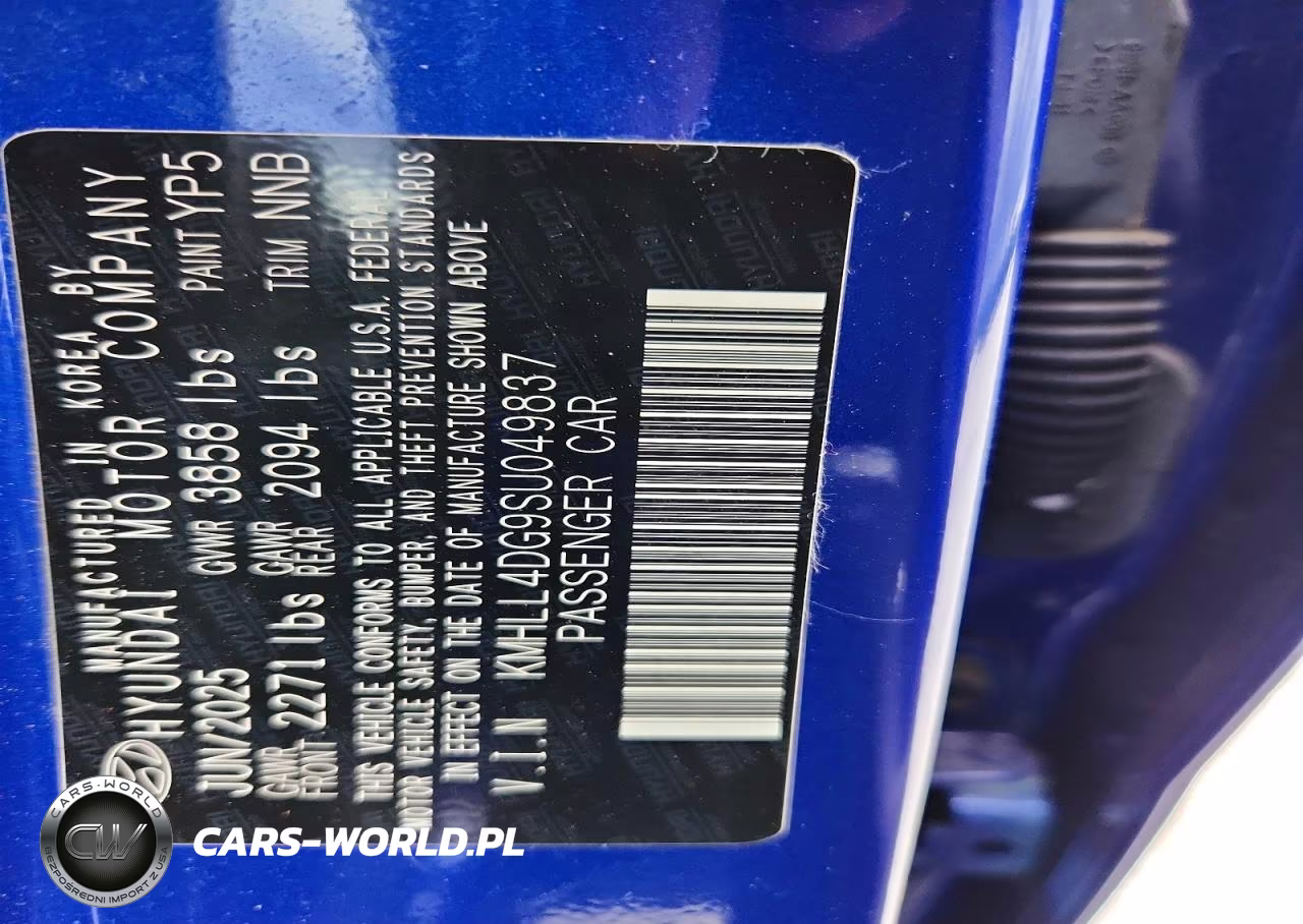 2025 Hyundai Elantra Se VIN:KMHLL4DG9SU049837 - 12