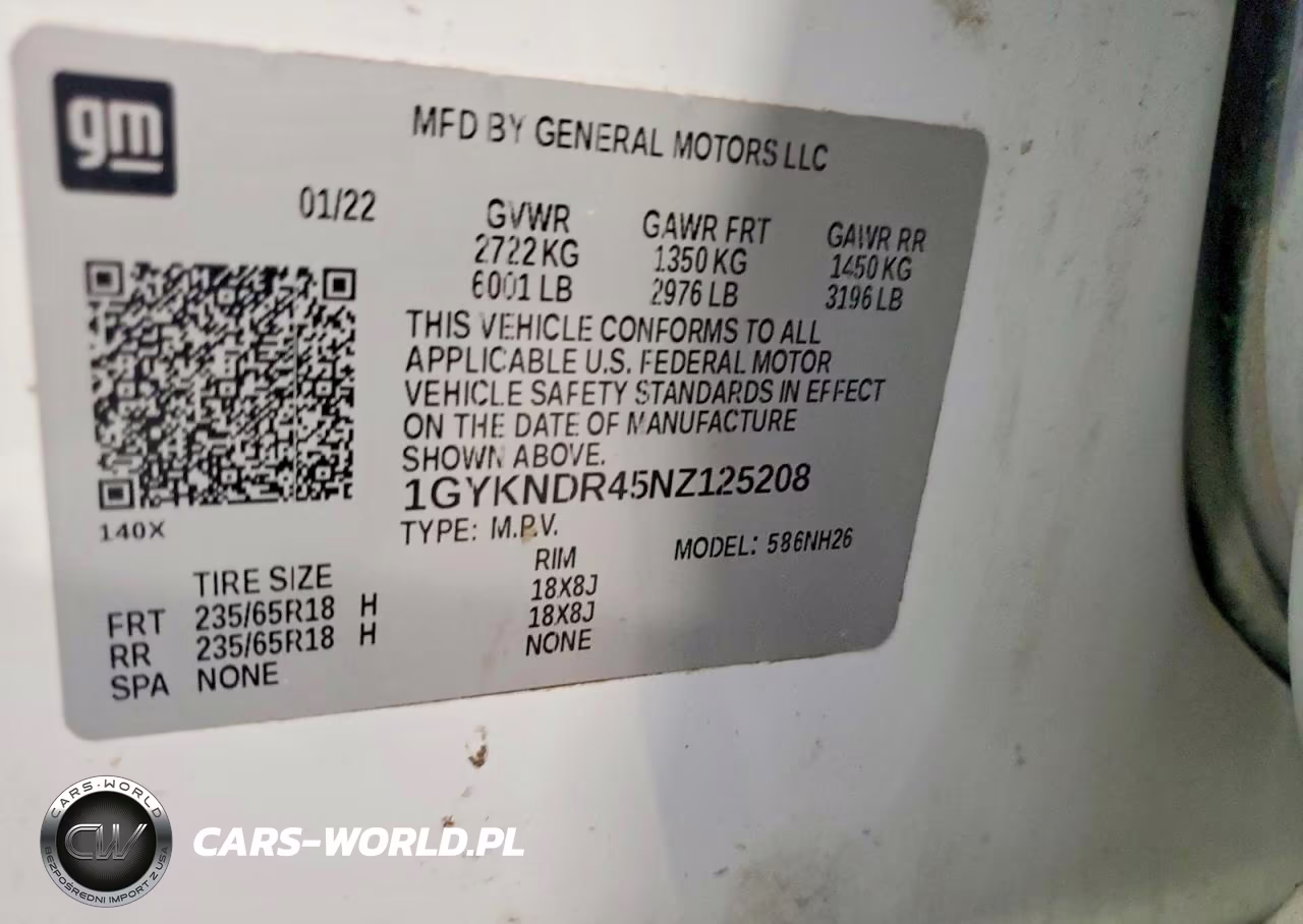 2022 Cadillac Xt5 Premium Luxury VIN:1GYKNDR45NZ125208 - 13