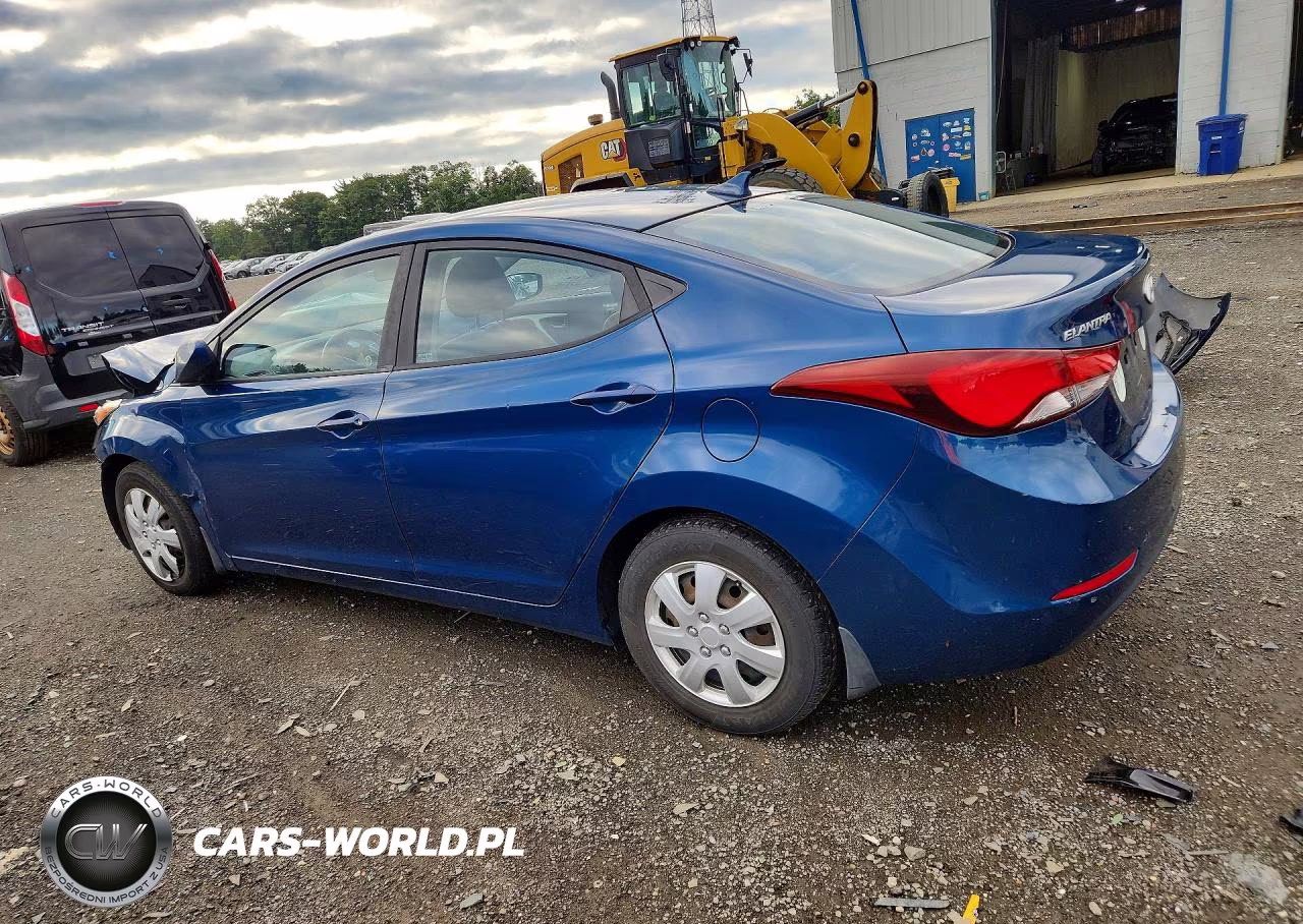 2016 Hyundai Elantra Se VIN:KMHDH4AE2GU492718 - 2