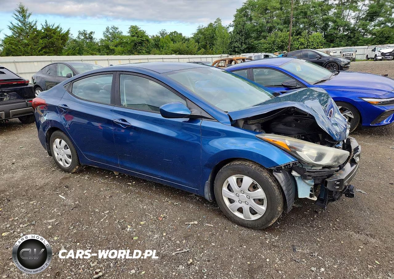 2016 Hyundai Elantra Se VIN:KMHDH4AE2GU492718 - 4