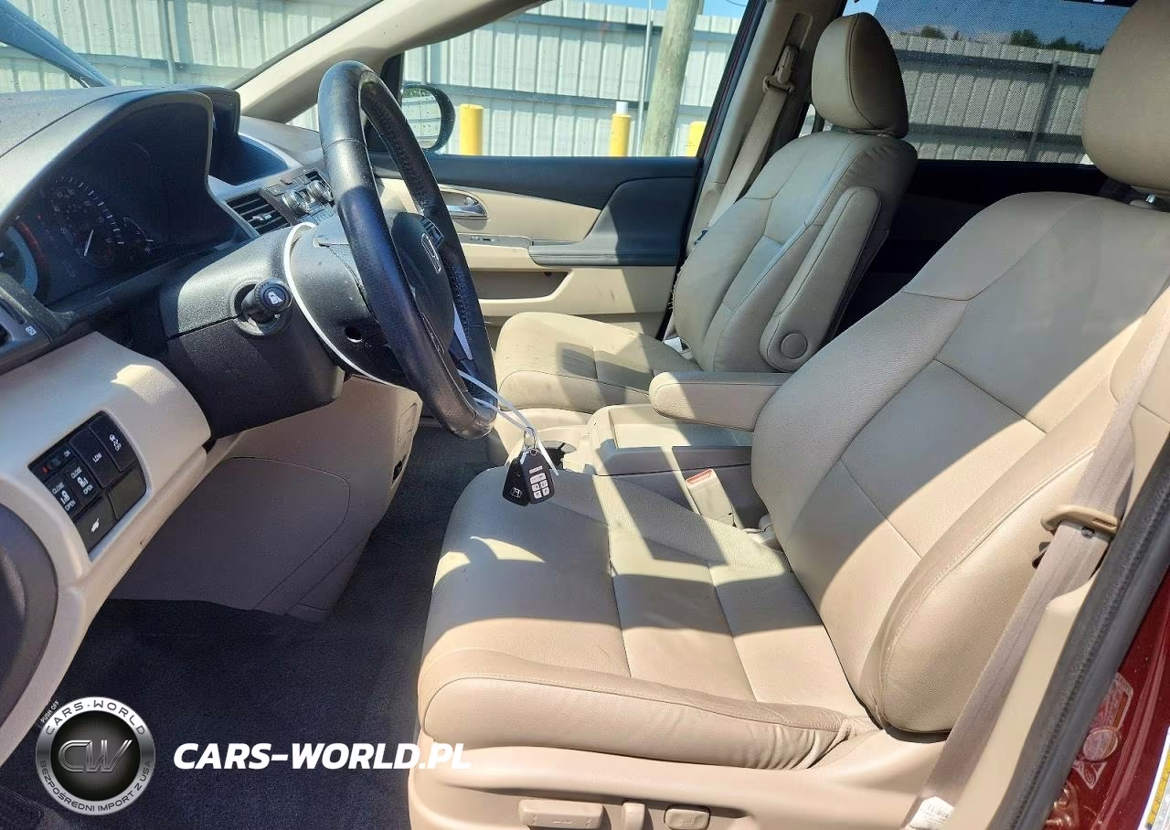 2017 Honda Odyssey Exl VIN:5FNRL5H6XHB015042 - 7